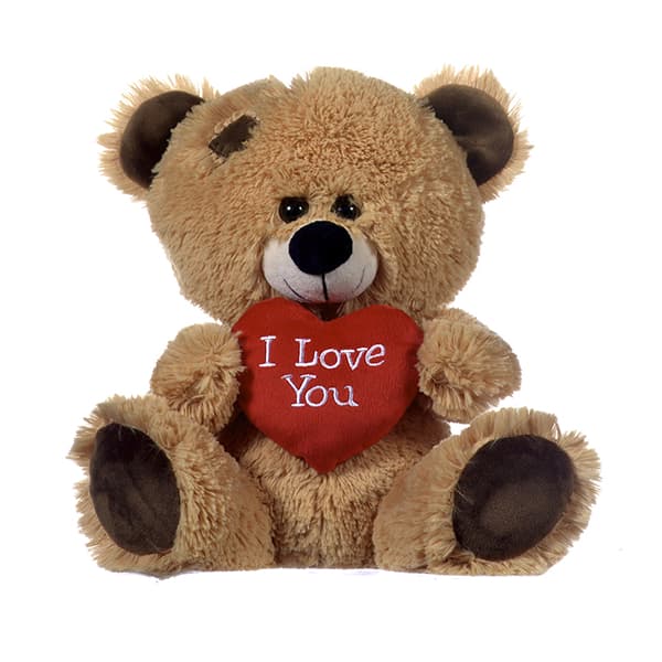 Brown 'I Love You' Heart Teddy Bear