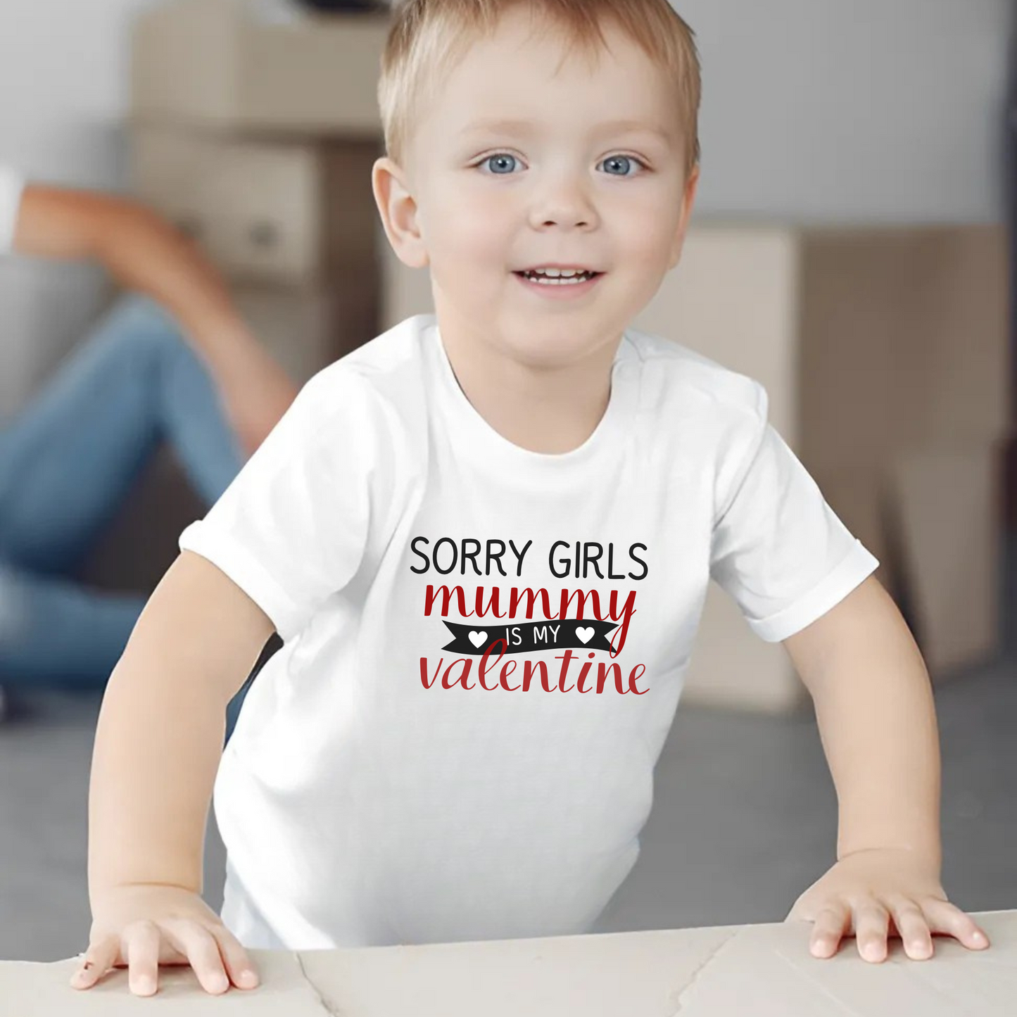 'Sorry Girls' Children's Valentines Day T Shirt