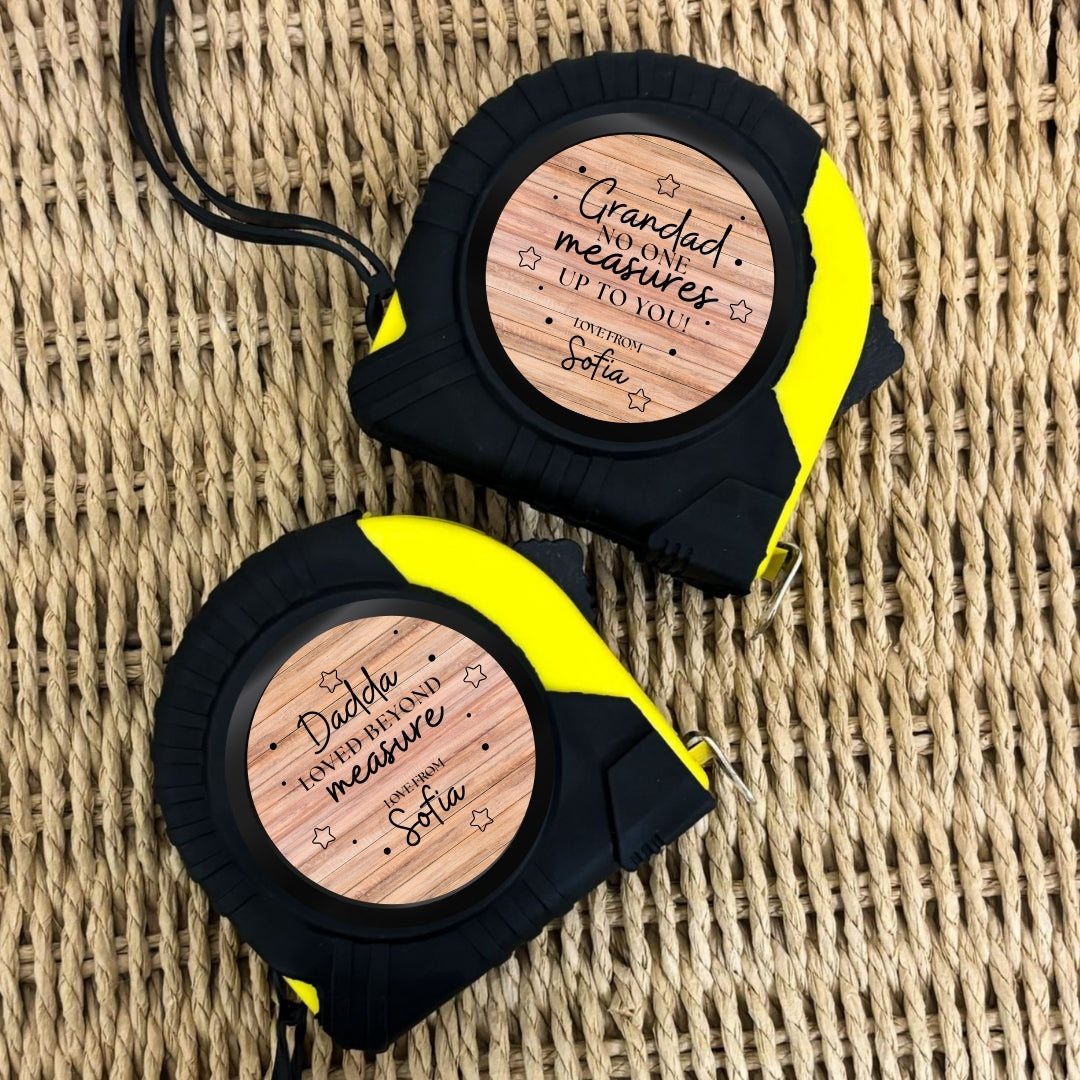 Personalised Daddy/Grandad Tape Measure