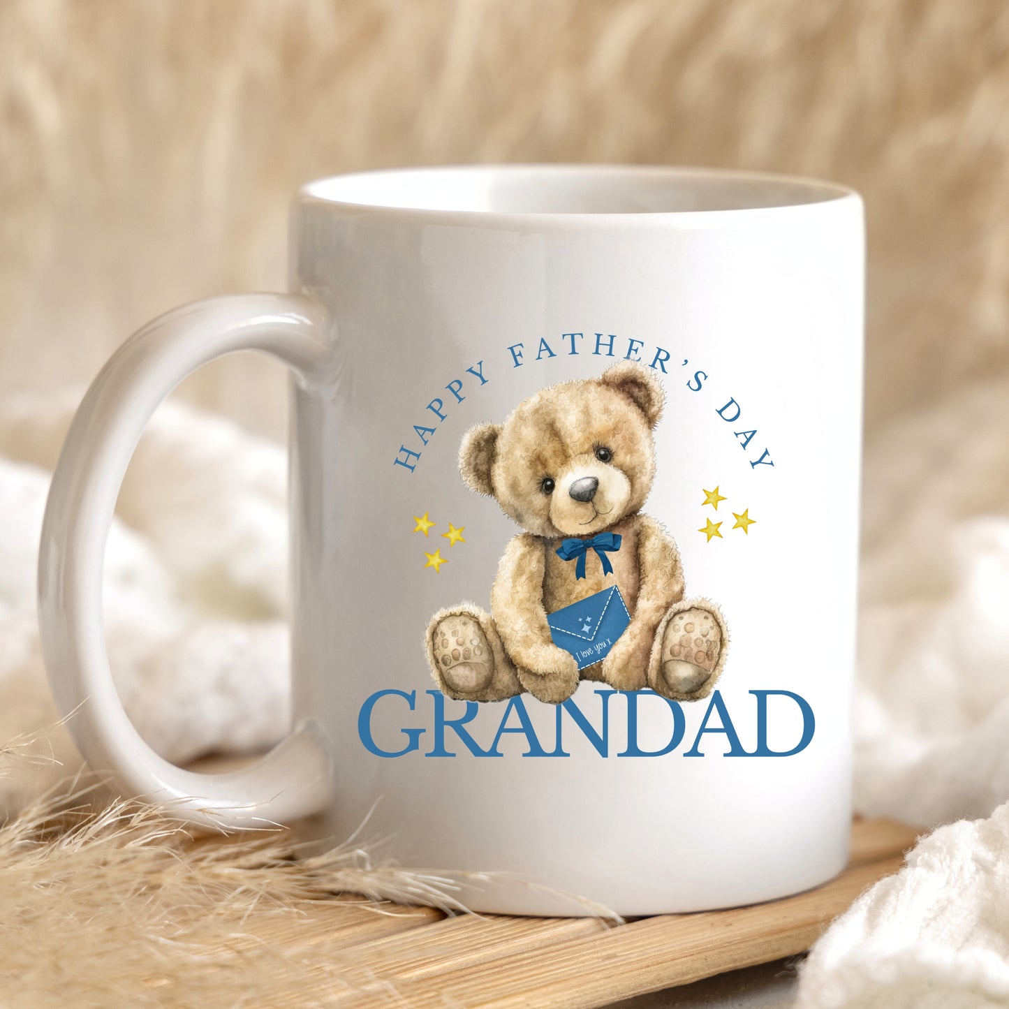 Customisable Happy Father's Day Grandad Gift Mug