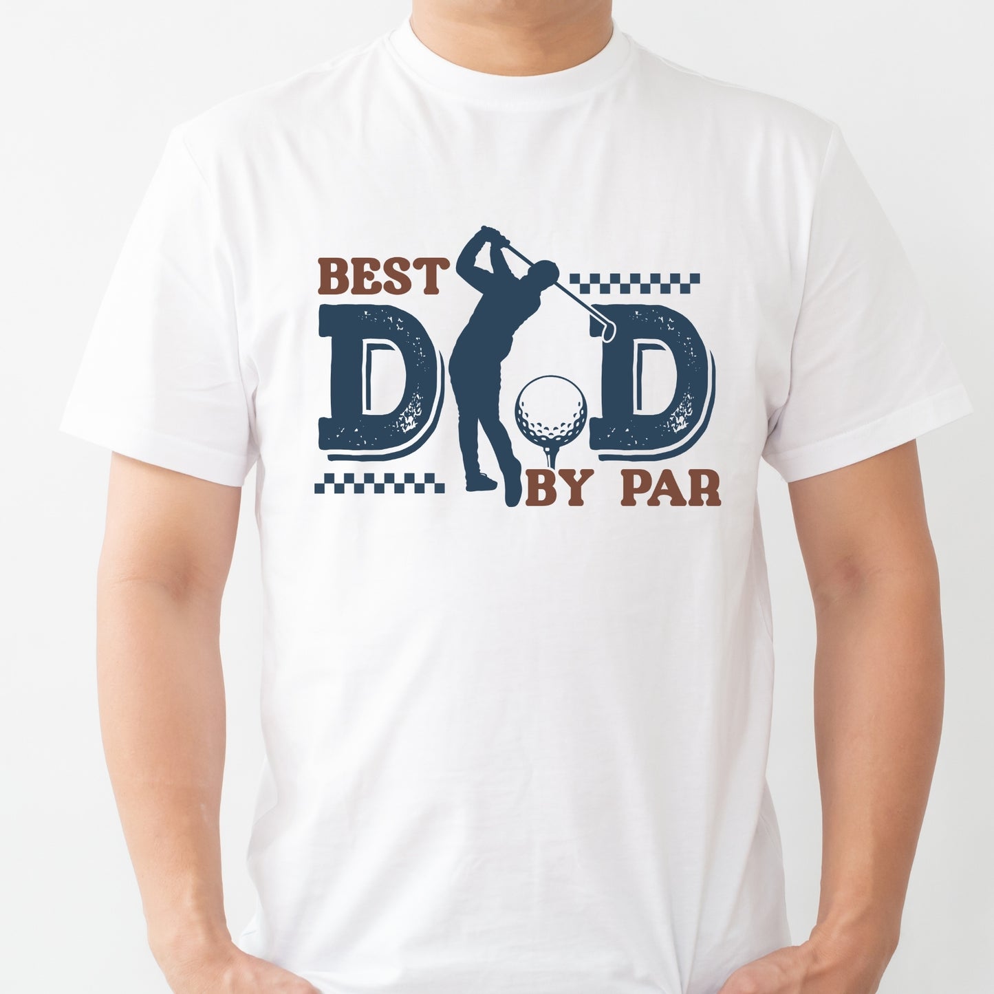 Best Dad by Par Golfing Dad T-Shirt