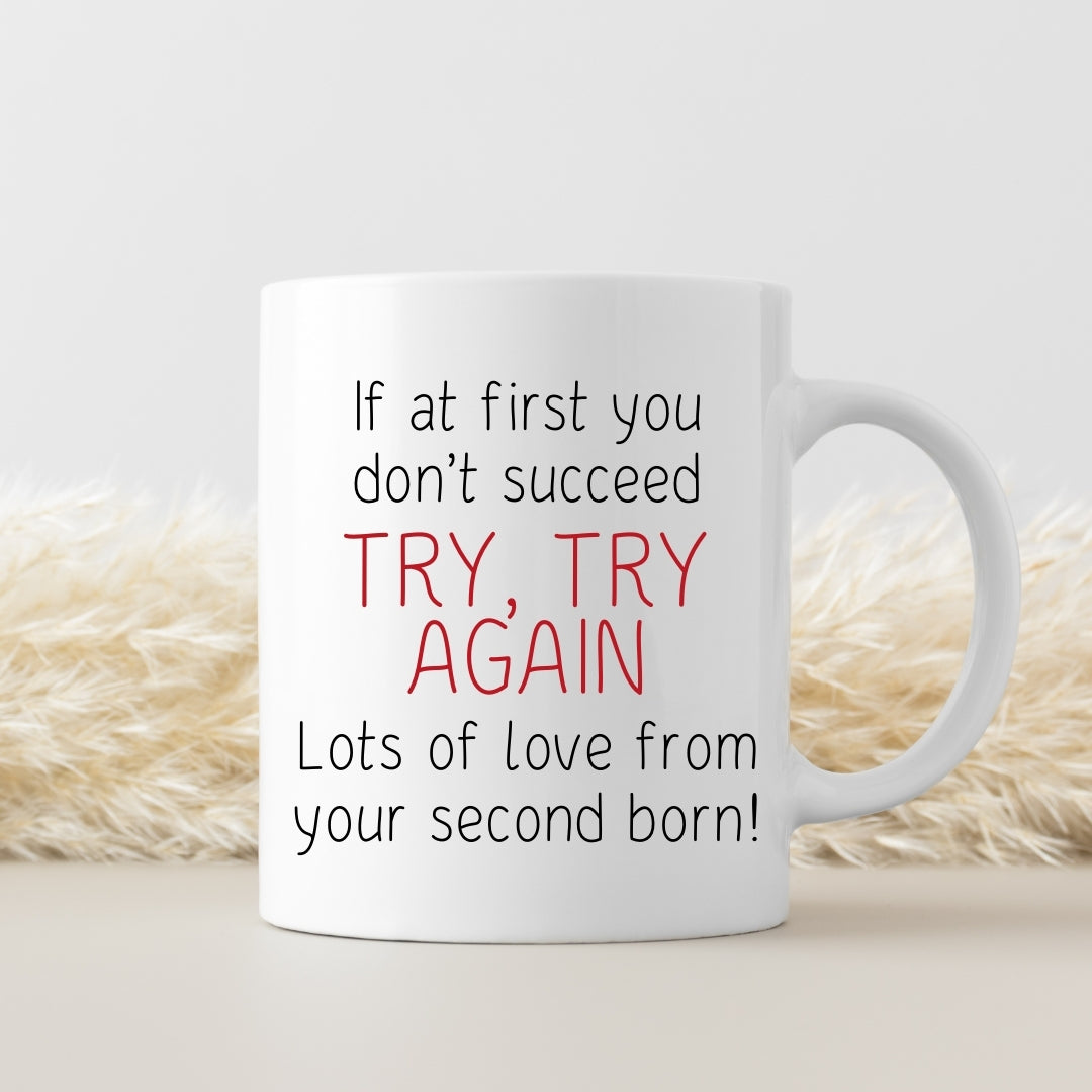'Love Your Second Born' Gift Mug