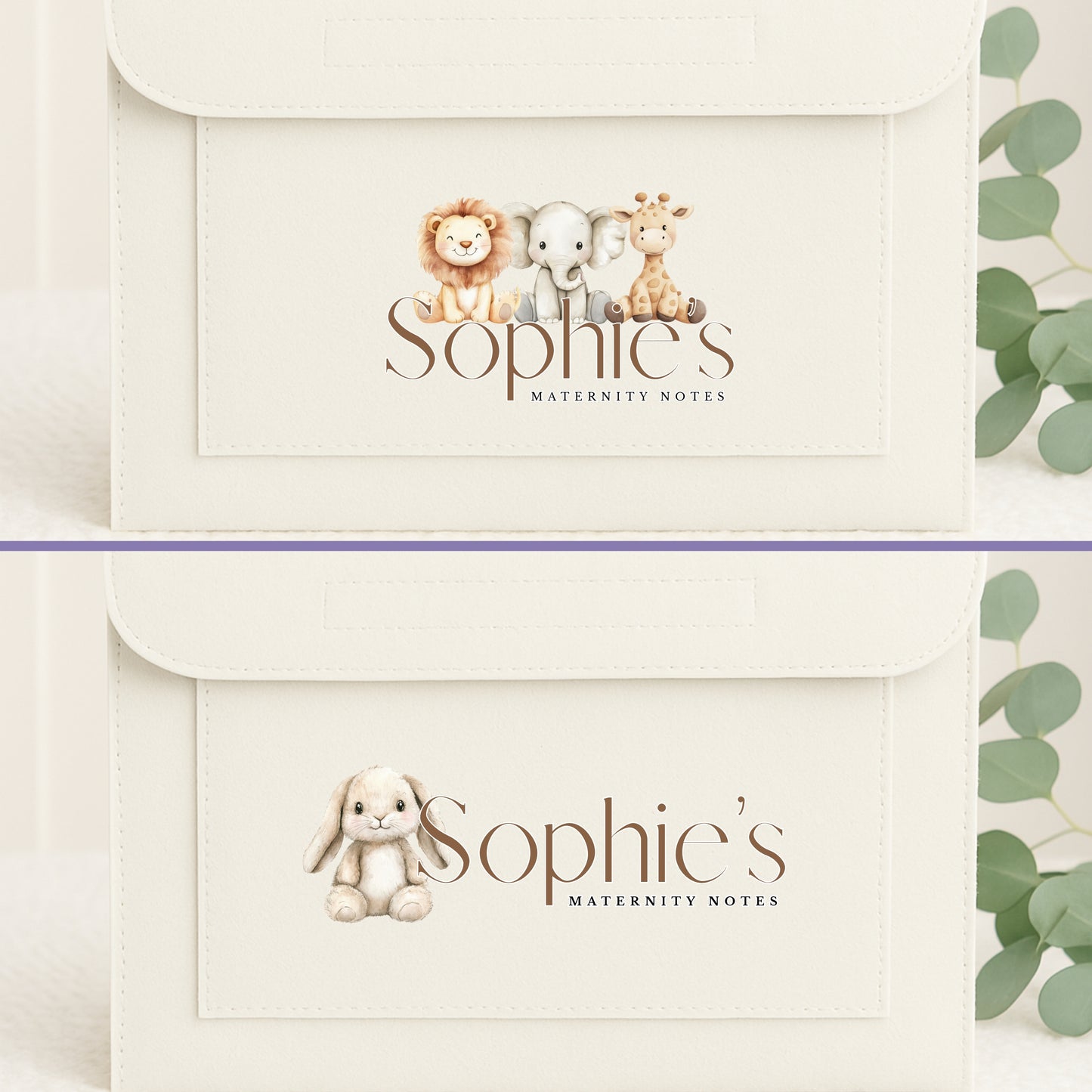 Personalised Maternity Notes Folder