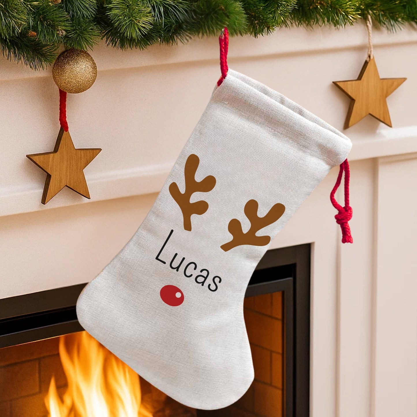 Luxury Personalised Matching Family Christmas Stockings