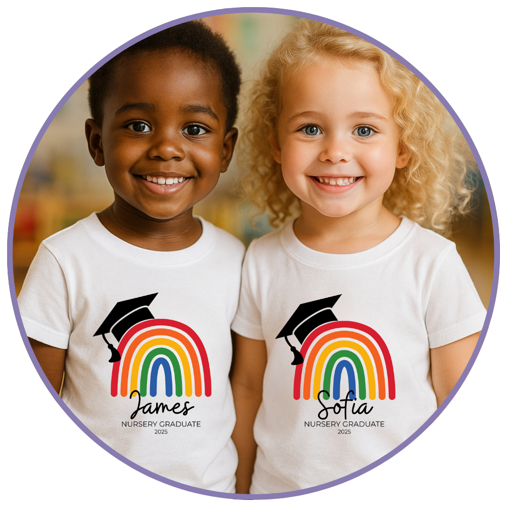 Nursery & Preschool Graduation | Personalised Leavers Tops for Kids