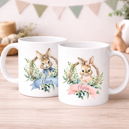 Flopsy Bunny Personalised Easter Gift Mug