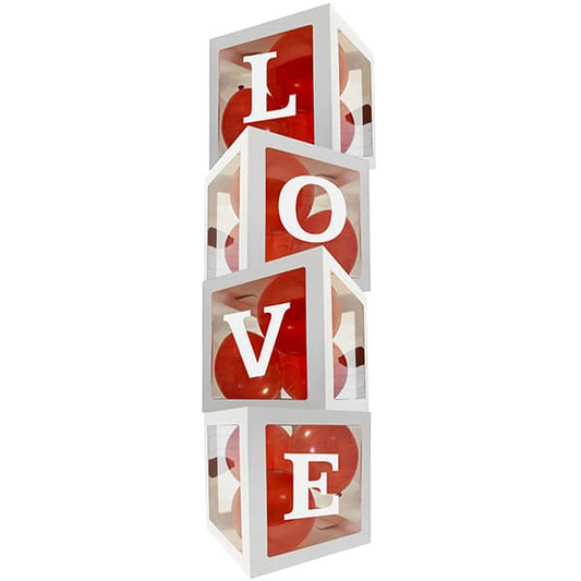Love Boxes with Balloons