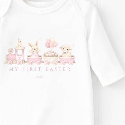 My First Easter 2026 Sleepsuit & Vest Set