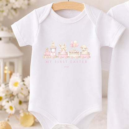 My First Easter 2026 Sleepsuit & Vest Set