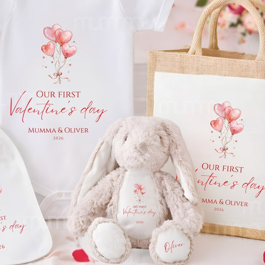My First Valentines Deluxe Keepsake Gift Set