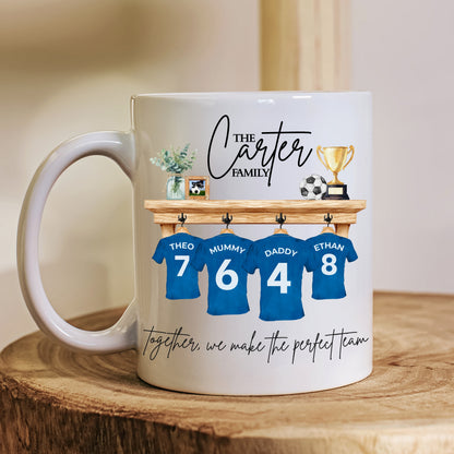 Personalised Football Shirt Print | Mug | Cushion | Framed Print
