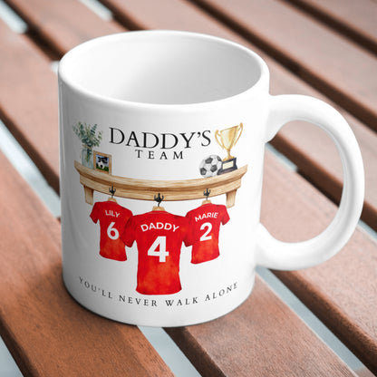 Personalised Football Shirt Print | Mug | Cushion | Framed Print