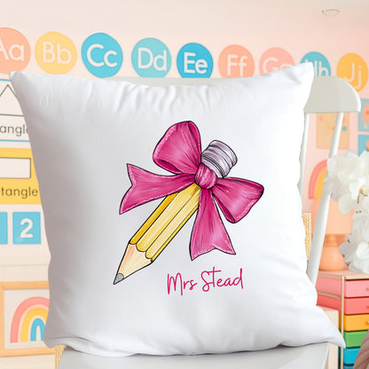 Personalised Teacher Gift Bag  - Jute - Light Pink