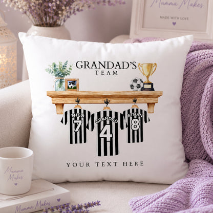 Personalised Football Lover Cushion