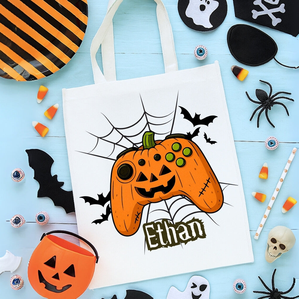 Personalised Trick or Treat Bags – Halloween Themed Game Controllers