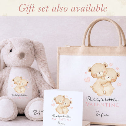 Personalised Little Valentine Bunny