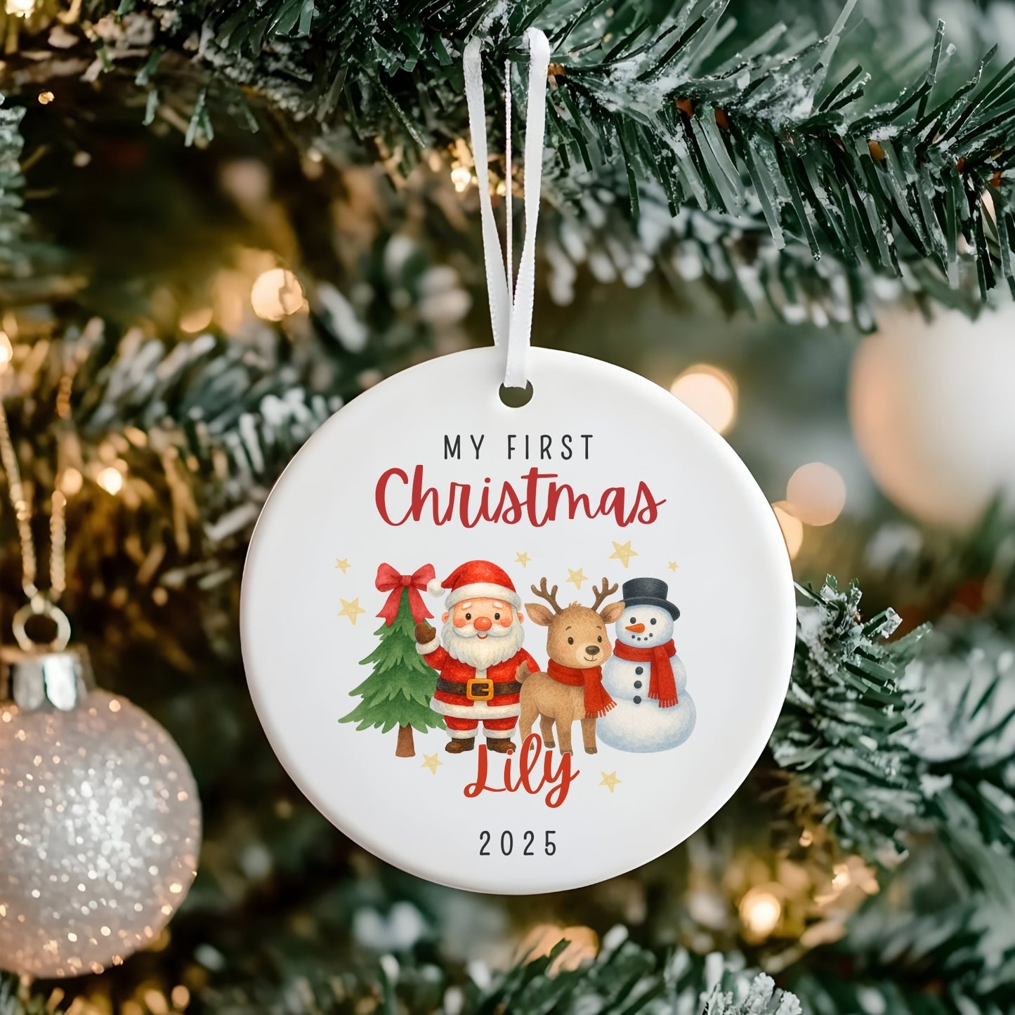 Personalised My First Christmas Characters Santa Sack