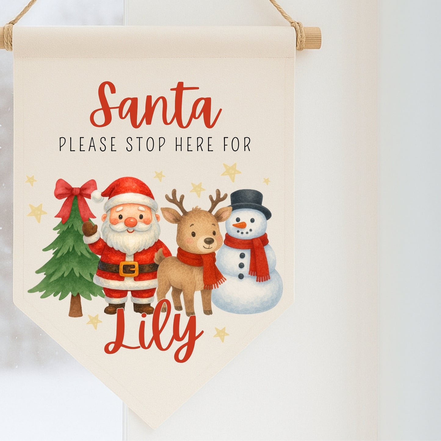Personalised My First Christmas Characters Santa Sack