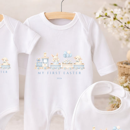 My First Easter 2026 Sleepsuit & Vest Set