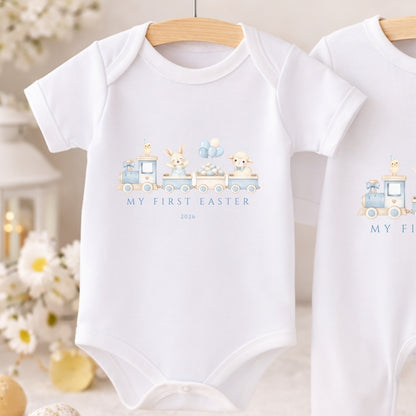 My First Easter 2026 Sleepsuit & Vest Set