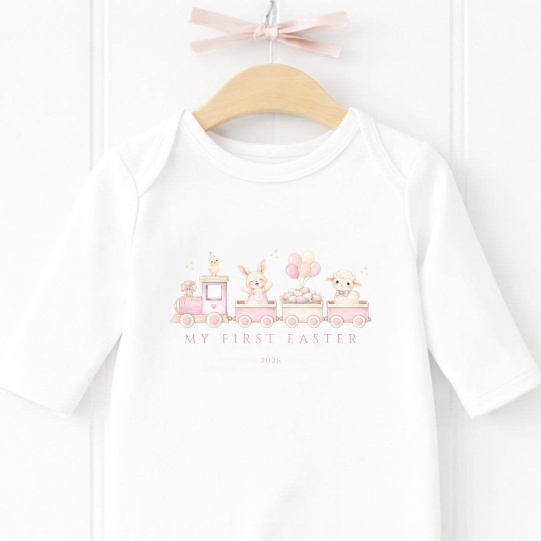 My First Easter 2026 Sleepsuit & Vest Set