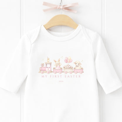 My First Easter 2026 Sleepsuit & Vest Set
