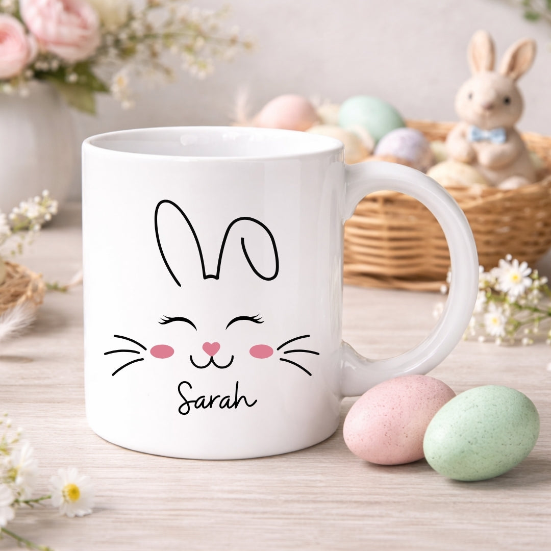 Personalised Easter Bunny Mug