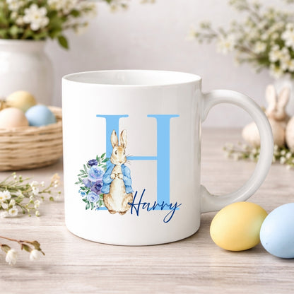 Personalised Monogram Easter Bunny Mug