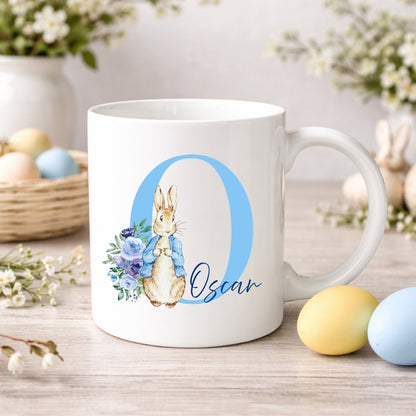 Personalised Monogram Easter Bunny Mug