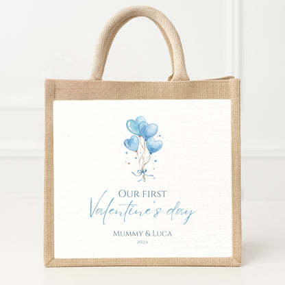 Personalised First Valentine’s Day Keepsake Gift Bag
