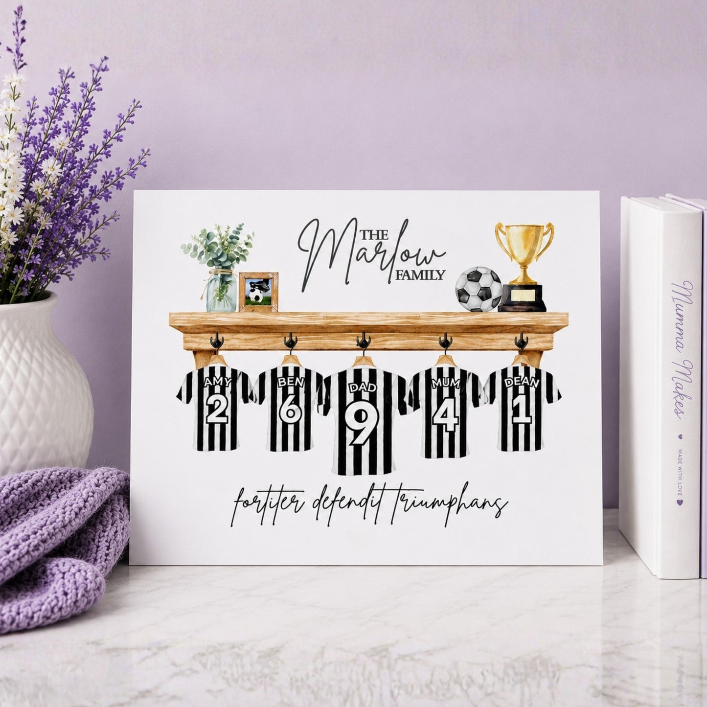 Personalised Football Lover Shirt Print