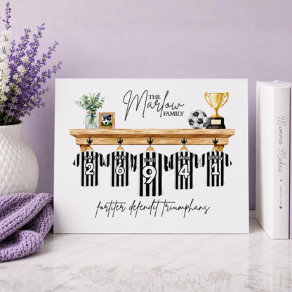 Personalised Football Lover Shirt Print