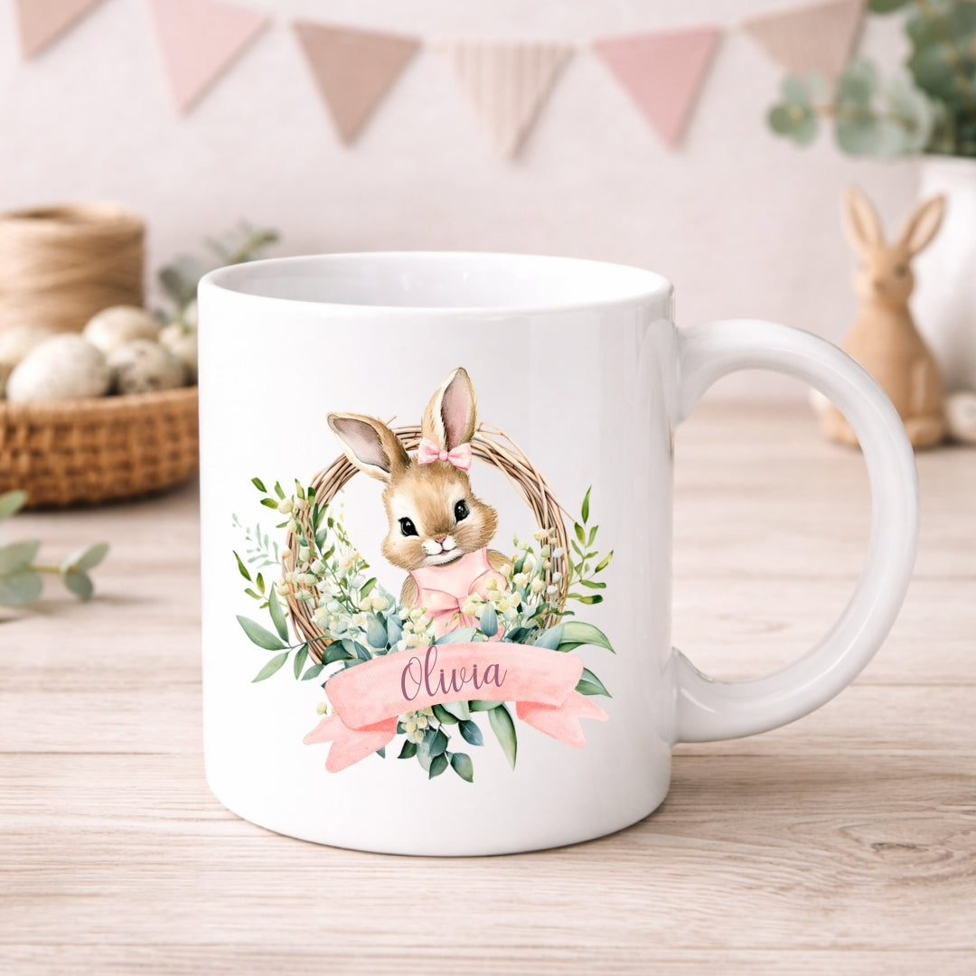 Flopsy Bunny Personalised Easter Gift Mug