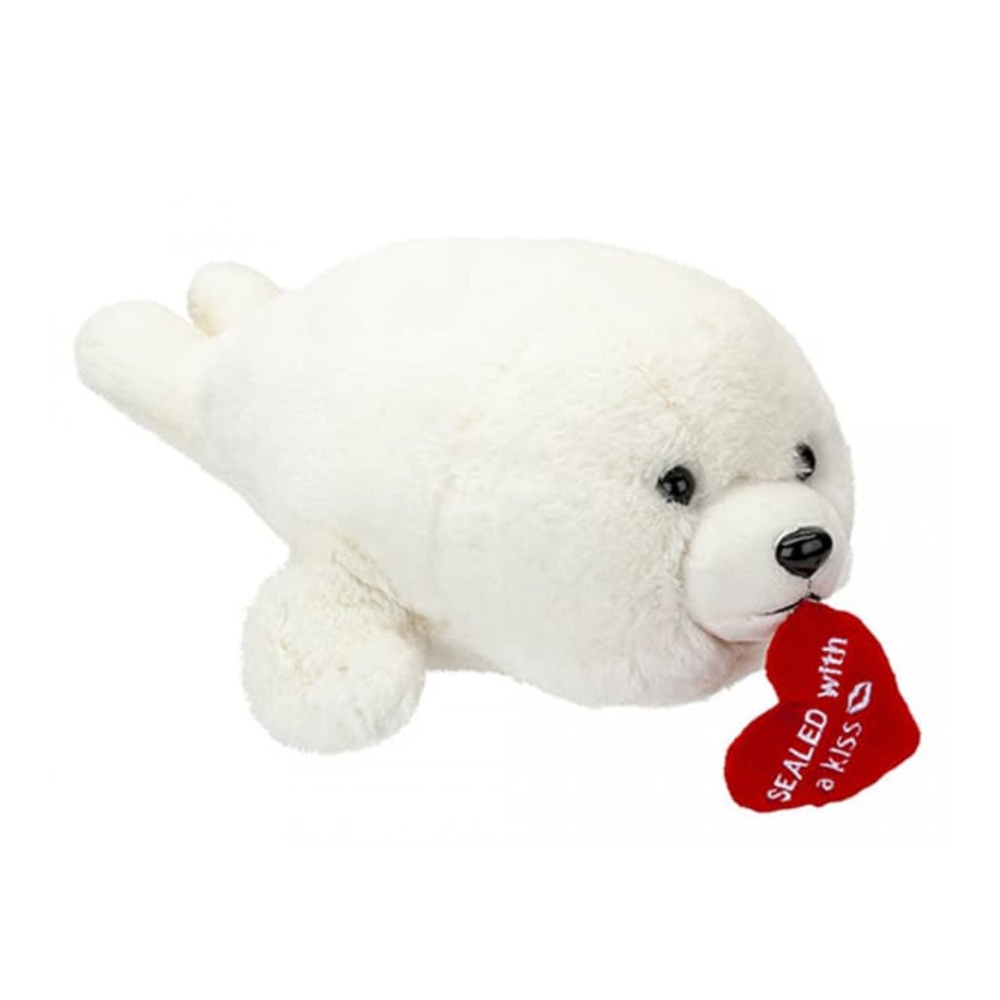 'Sealed with a Kiss' Seal Plush Teddy