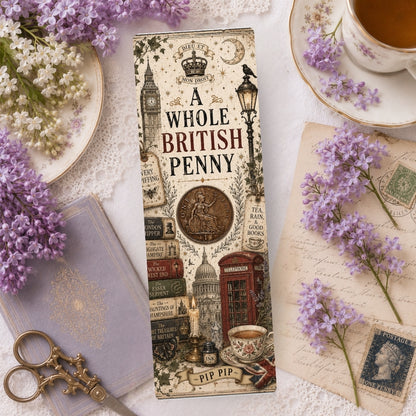 Stef's Bits - Official Merch Bookmark - British Penny