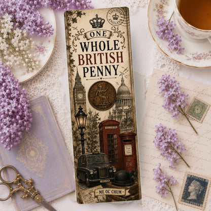 Stef's Bits - Official Merch Bookmark - British Penny