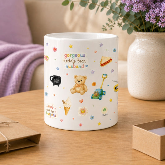 Stef’s Bits Official Merch Mug - Playful Doodles & Sayings
