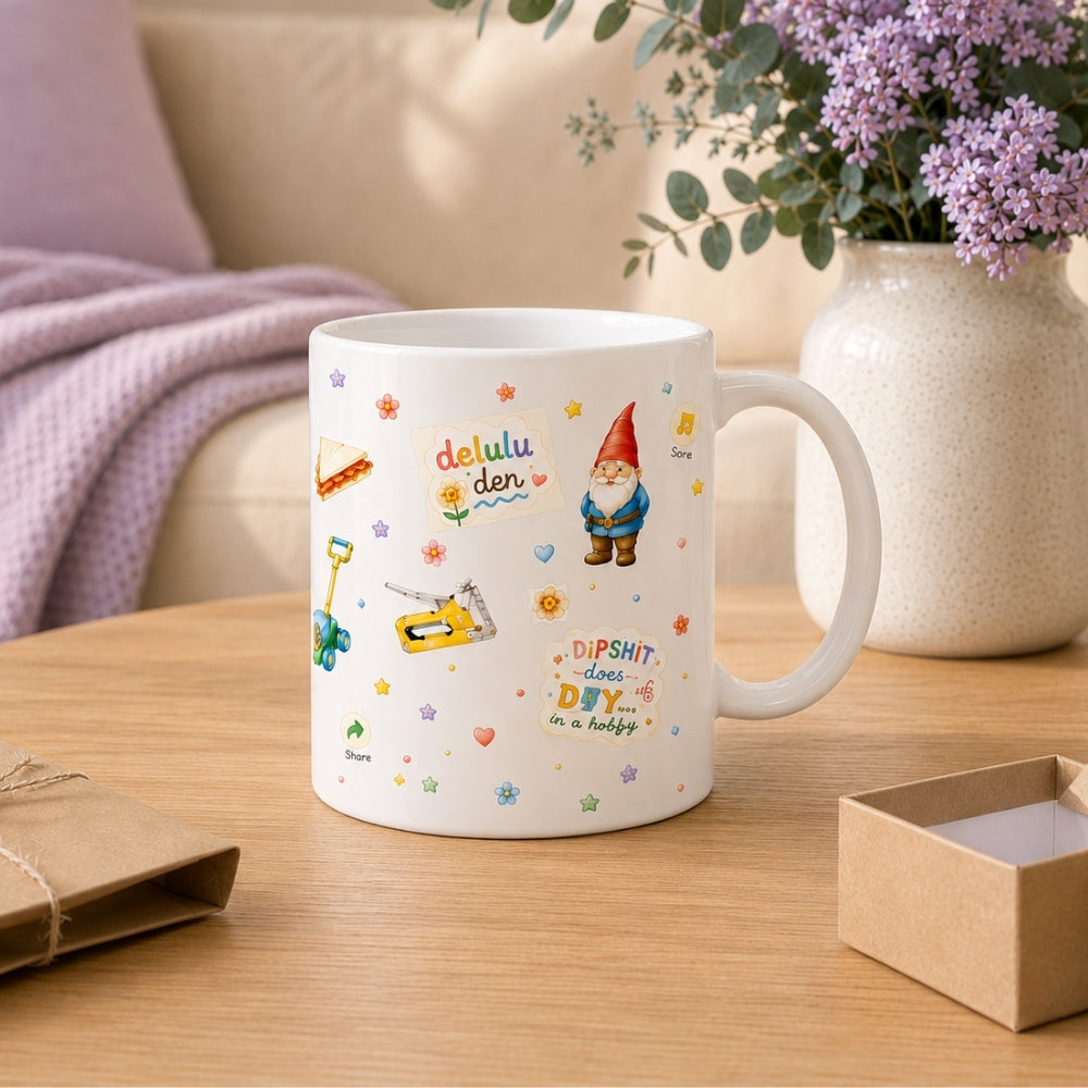 Stef’s Bits Official Merch Mug - Playful Doodles & Sayings