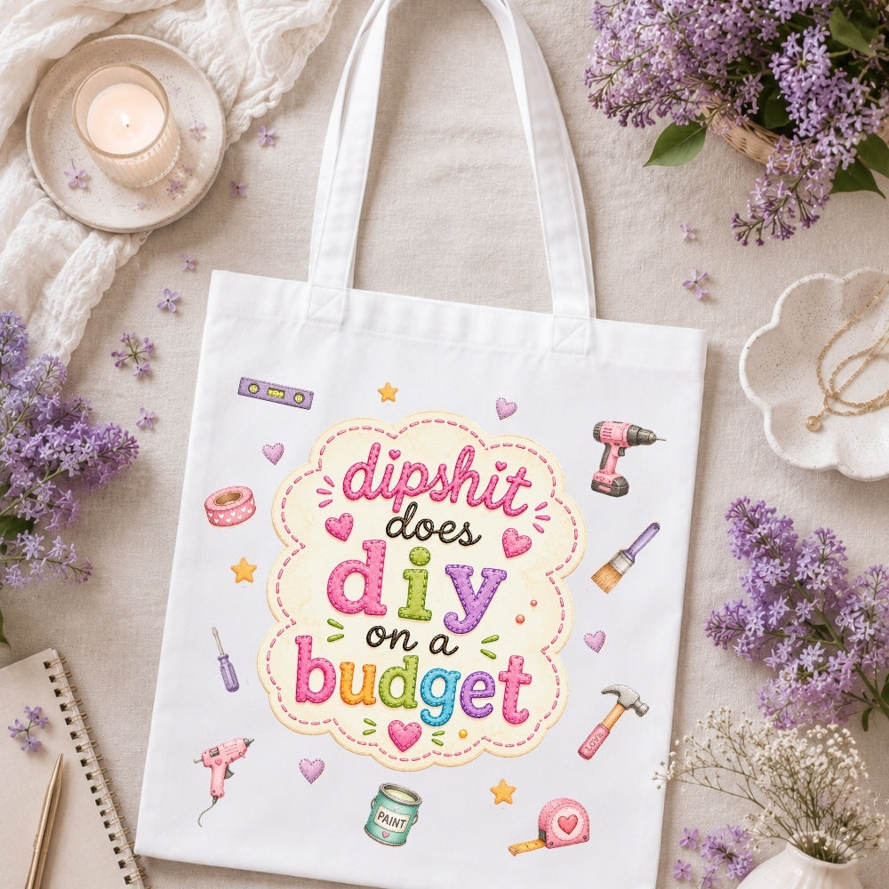Stef's Bits Official Merch Tote Bag - Playful Doodles