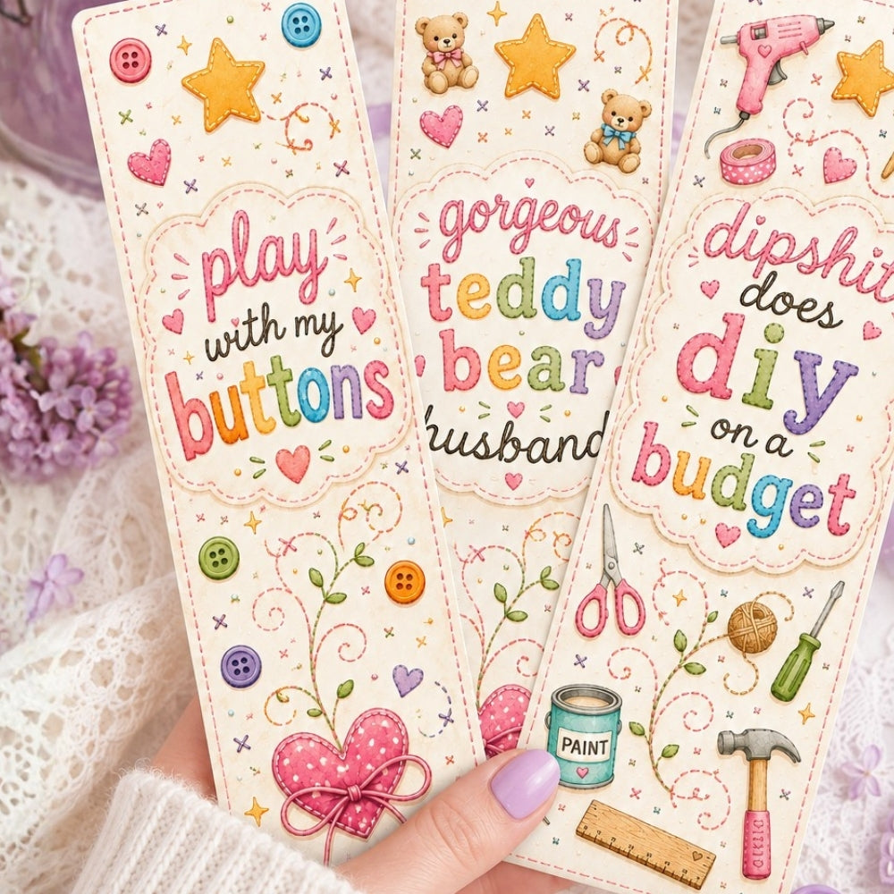 Stef’s Bits Official Merch Bookmark - Playful Doodles