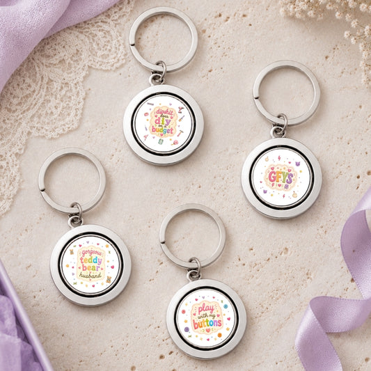 Stef's Bits Playful Doodles Keyring Collection