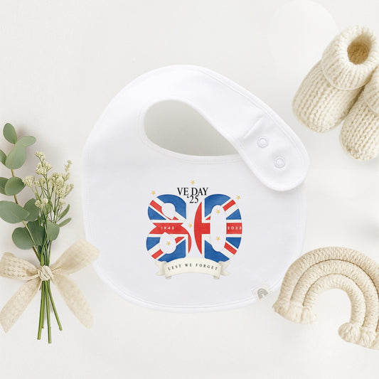 VE Day Commemorative Baby Bib - Various Designs