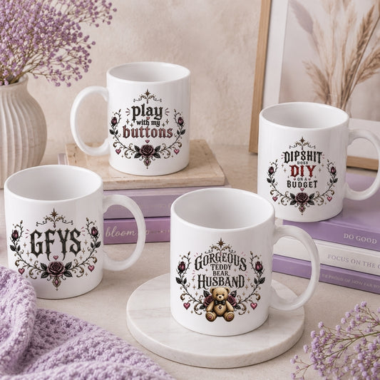 Stef's Bits Official Quote Merch Mug - Vintage Witchcore